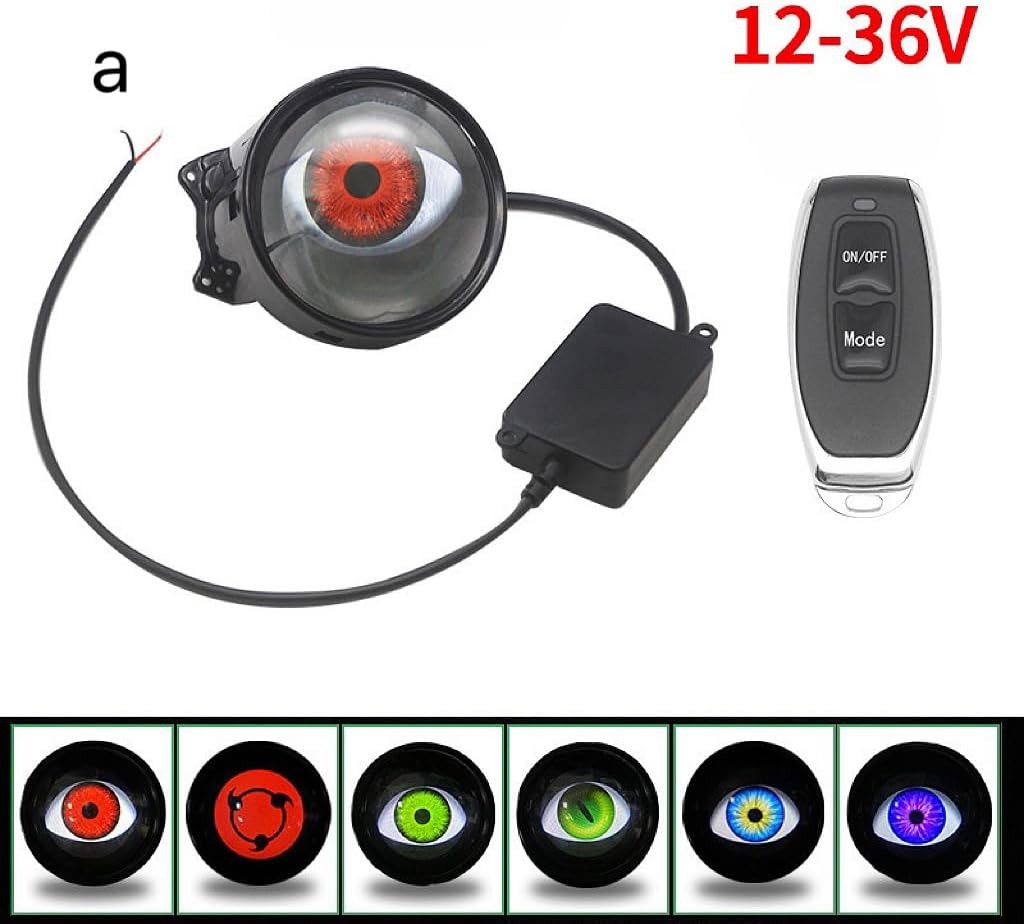 Devil Eyes 8 Different Pattern Dynamic Led Projector - Headlight - Fog Lamps