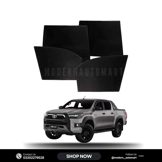 Toyota Hilux Revo 2016–2025 High Quality Sunshades