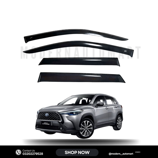 Toyota Corolla Cross High Quality TXR Sun Visors – 4 Piece Set