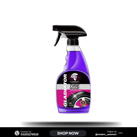 Gladiator Tire Shine – Long Lasting Wet Look Finish