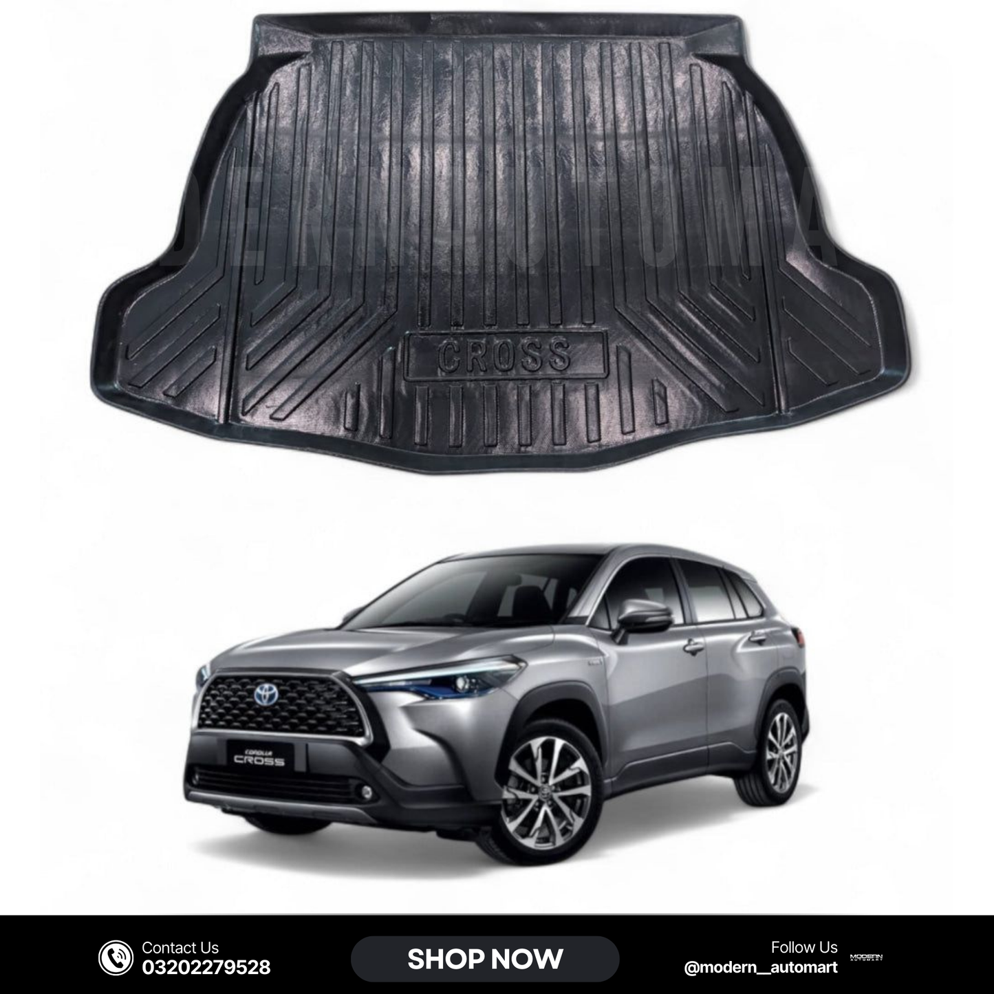 Toyota Corolla Cross Trunk Tray Mat