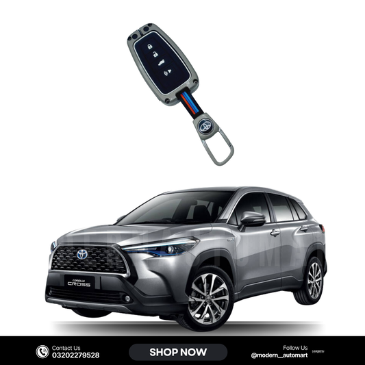 Toyota Corolla Cross Protective Zinc Alloy Remote Key Cover