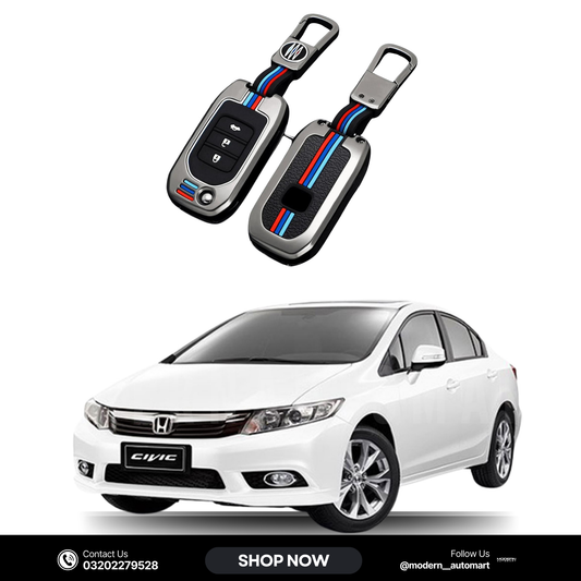 Honda Civic 2012–2016 Metal Remote Key Cover
