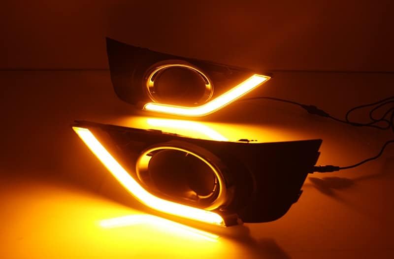 LED Daytime Running Light Fog Lamp Covers – Honda BR-V 2015–2019