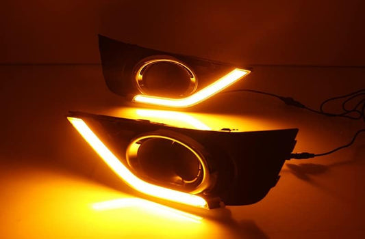 LED Daytime Running Light Fog Lamp Covers – Honda BR-V 2015–2019