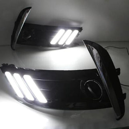 2Pcs LED Daytime Running Light &amp; Turn Signal Fog Light – Toyota Corolla Altis 2017–2018