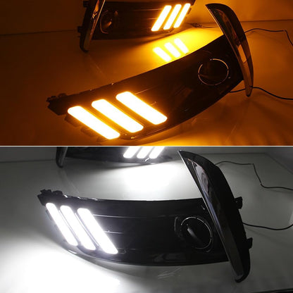 2Pcs LED Daytime Running Light &amp; Turn Signal Fog Light – Toyota Corolla Altis 2017–2018