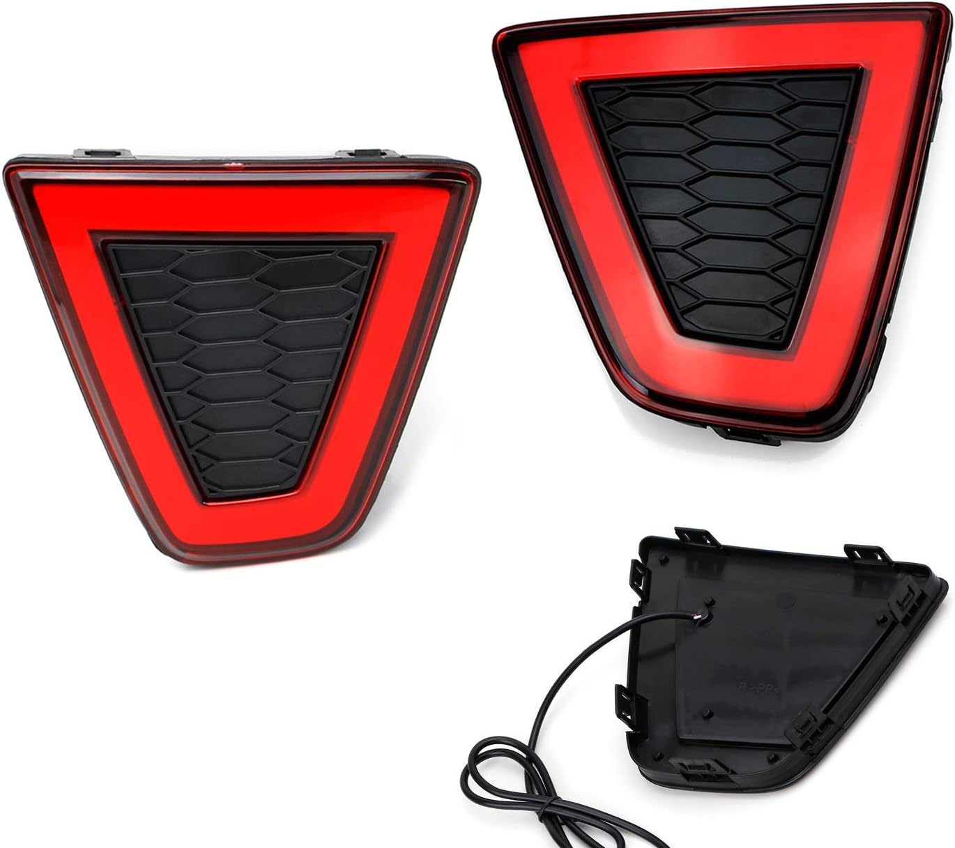 LED Rear Bumper Reflector Lamps | Fits Honda Fit 2015–2017