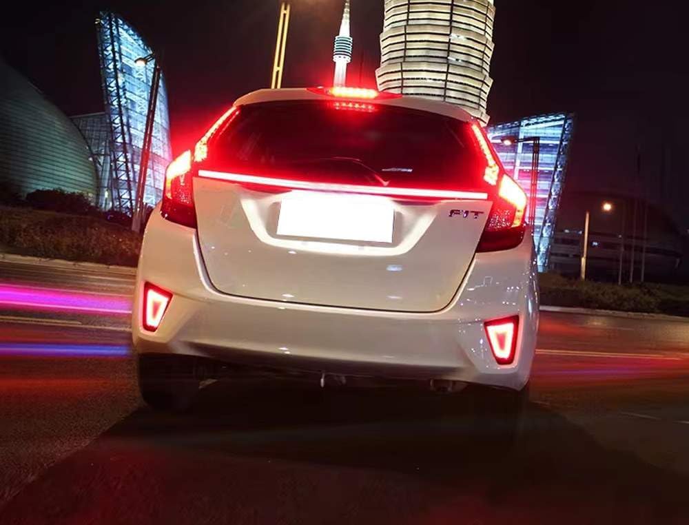 LED Rear Bumper Reflector Lamps | Fits Honda Fit 2015–2017
