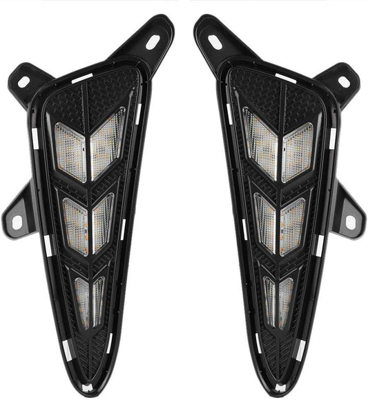 LED Daytime Running Lights – Arrow Style (Dual-Color) | Fits Toyota C-HR 2016–2019