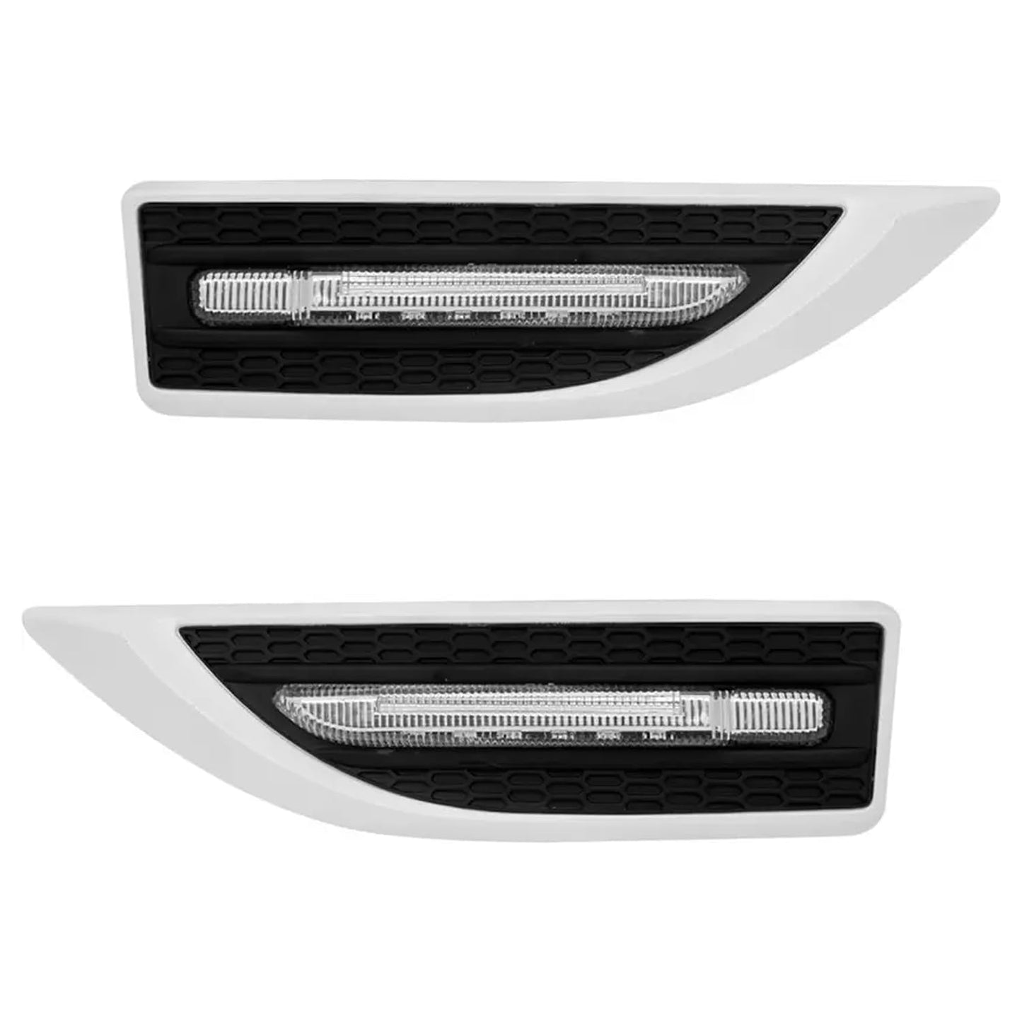 Universal LED Side Fender Light – 3-in-1 Function (White) | Fits All Cars