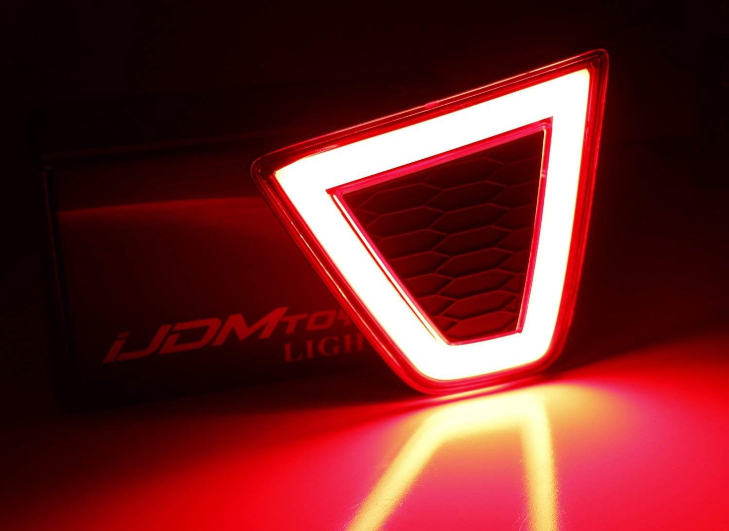 LED Rear Bumper Reflector Lamps | Fits Honda Fit 2015–2017