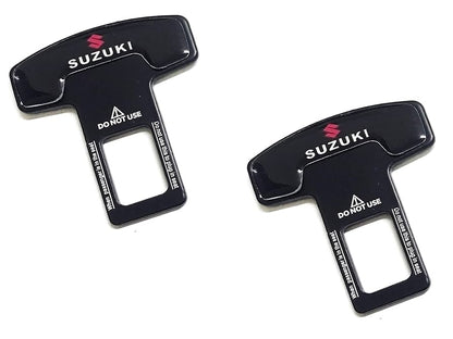 Universal Car Seat Belt Warning Canceler Clips – Buckle Alarm Stopper (2 Pcs)