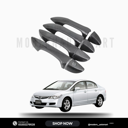 Honda Civic Reborn Carbon Fiber Door Handle Covers