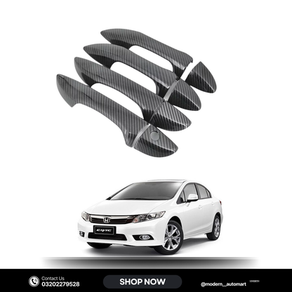 Honda Civic Rebirth Carbon Fiber Door Handle Covers