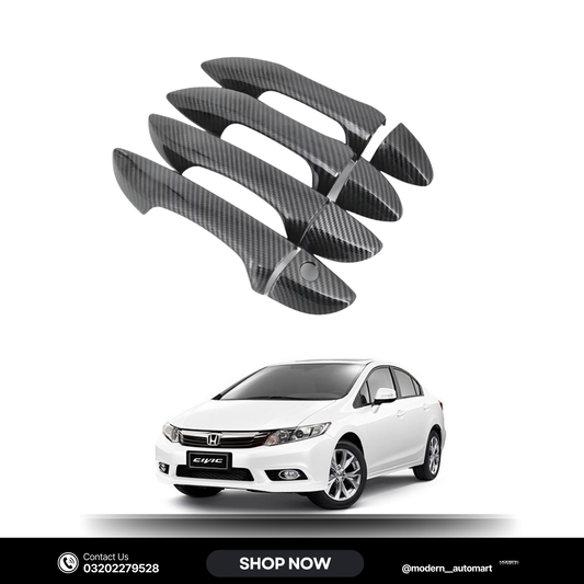 Honda Civic Rebirth Carbon Fiber Door Handle Covers