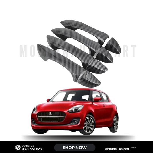 Suzuki Swift New Shape Carbon Fiber Door Handle Covers