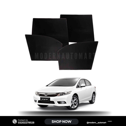 Honda Civic 2013–2015 High Quality Sunshades