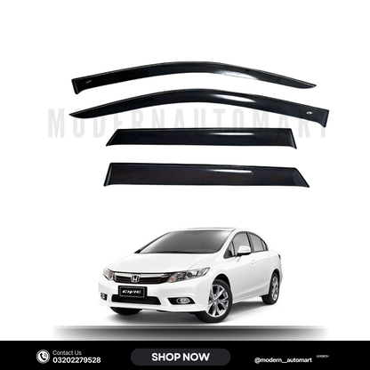 Honda Civic Rebirth High Quality TXR Sun Visors – 4 Piece Set