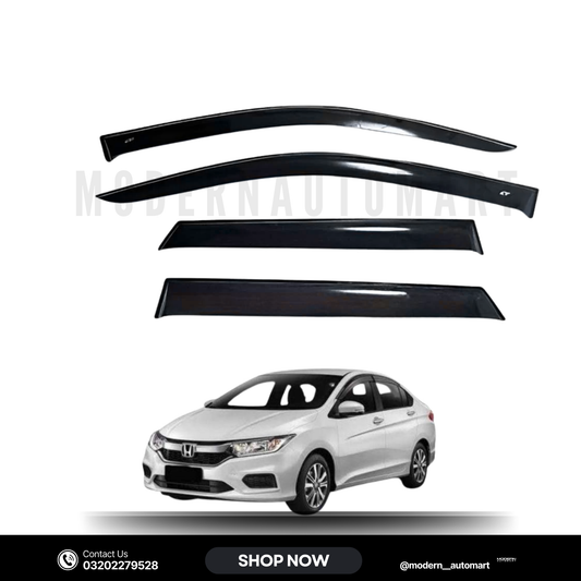 Honda City New Shape High Quality TXR Sun Visors – 4 Piece Set