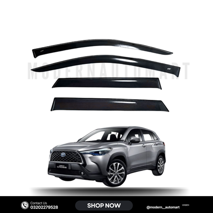 Toyota Corolla Cross High Quality TXR Sun Visors – 4 Piece Set