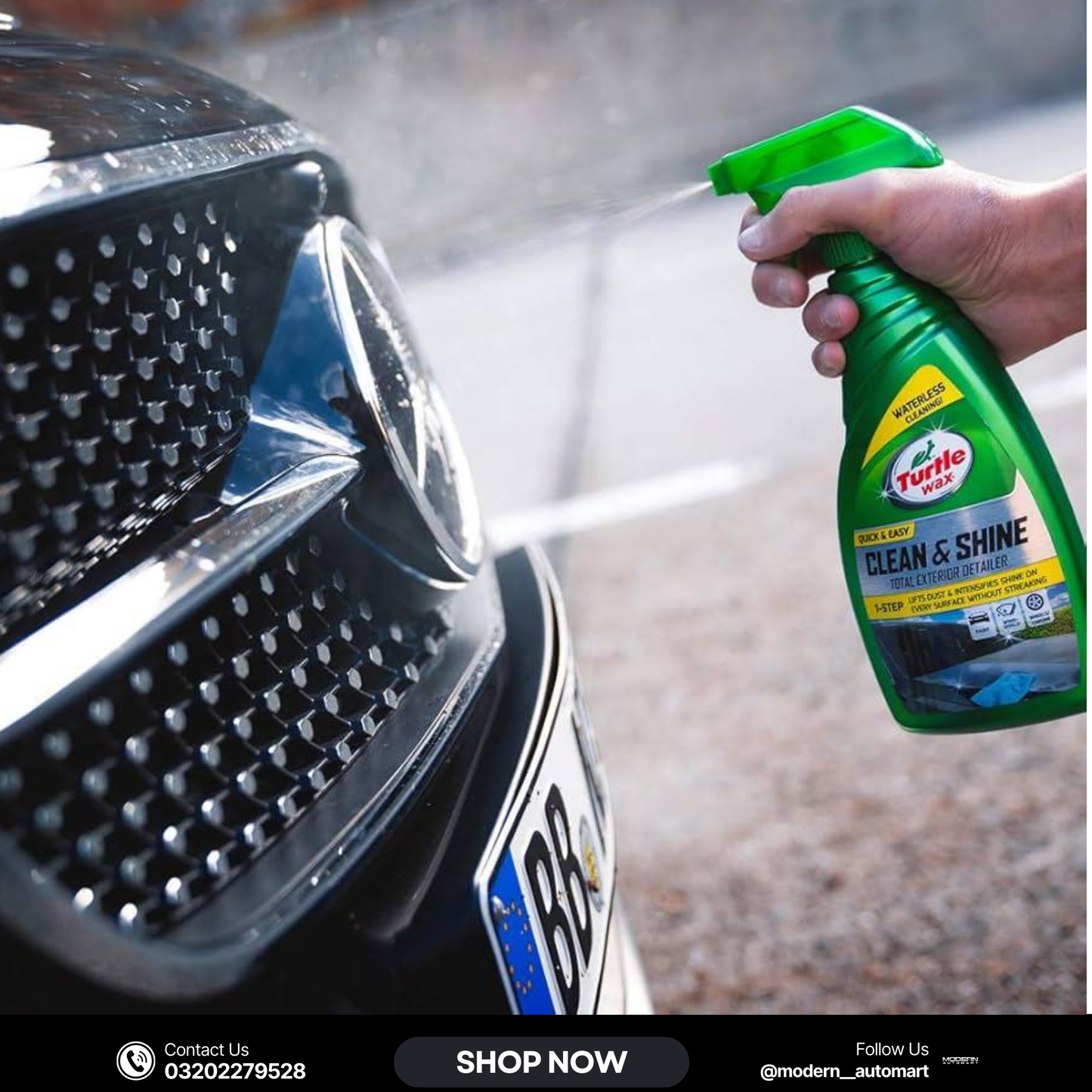 Turtle Wax Clean &amp; Shine Total Exterior Detailer – 769ml
