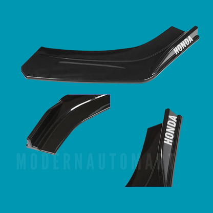 Universal Car Front Bumper Splitter 3 Piece – ABS Plastic