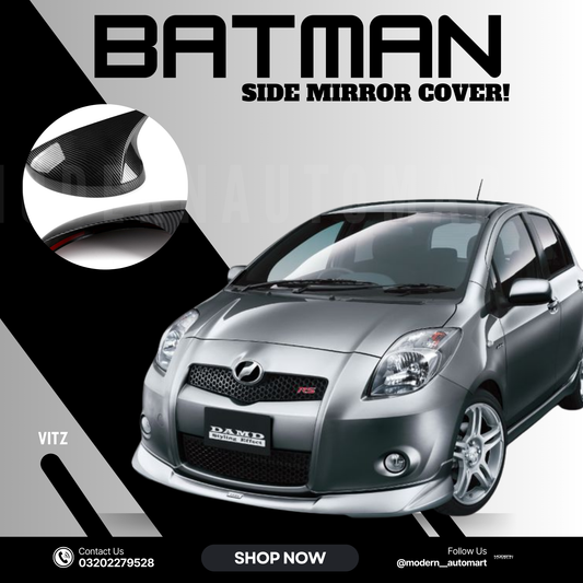 Vitz 2008 Batman Side Mirror Cover