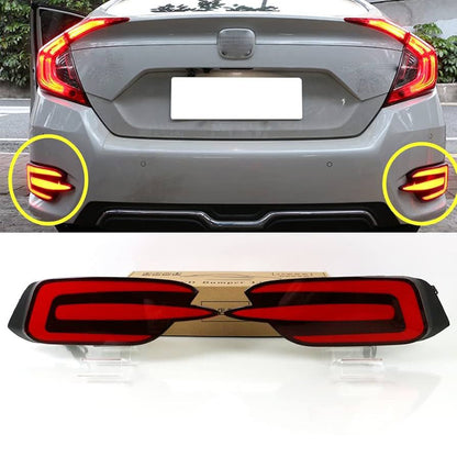 Lava-Style LED Rear Bumper Light – Honda Civic 2016–2021
