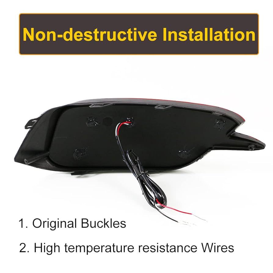 Lava-Style LED Rear Bumper Light – Honda Civic 2016–2021
