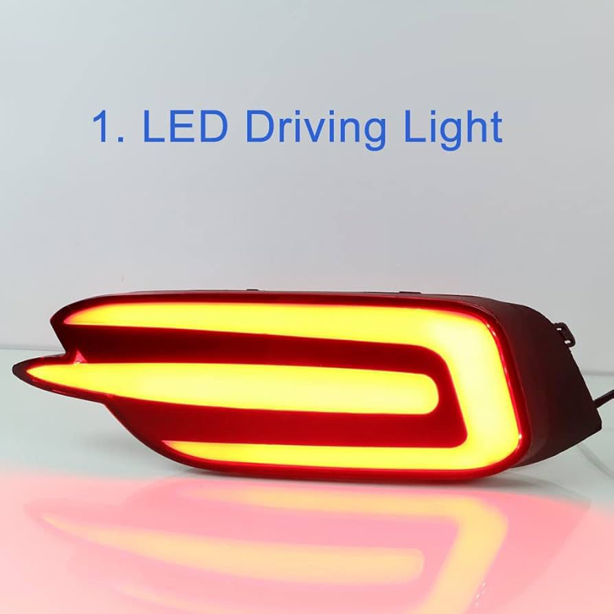 Lava-Style LED Rear Bumper Light – Honda Civic 2016–2021