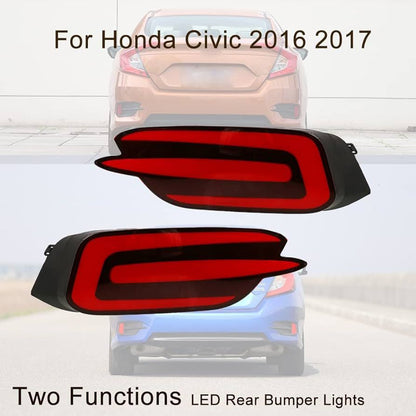 Lava-Style LED Rear Bumper Light – Honda Civic 2016–2021
