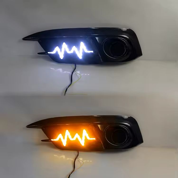 Heartbeat Style Fog Lamp Cover | Fits Honda Civic 2017–2021