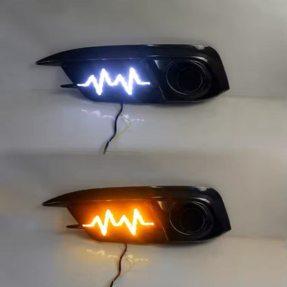 Heartbeat Style Fog Lamp Cover | Fits Honda Civic 2017–2021