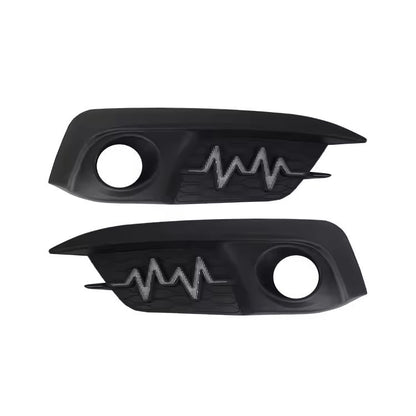 Heartbeat Style Fog Lamp Cover | Fits Honda Civic 2017–2021