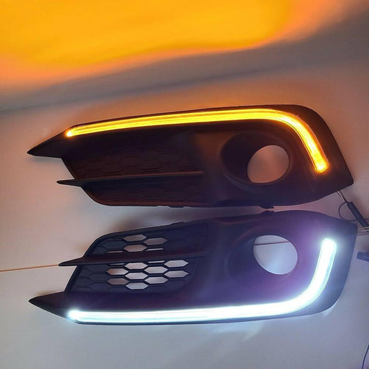 Straight Strip LED Fog Lamp Covers – Honda Civic 2017–2021