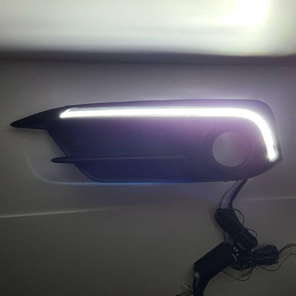 Straight Strip LED Fog Lamp Covers – Honda Civic 2017–2021