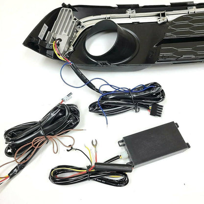 Straight Strip LED Fog Lamp Covers – Honda Civic 2017–2021