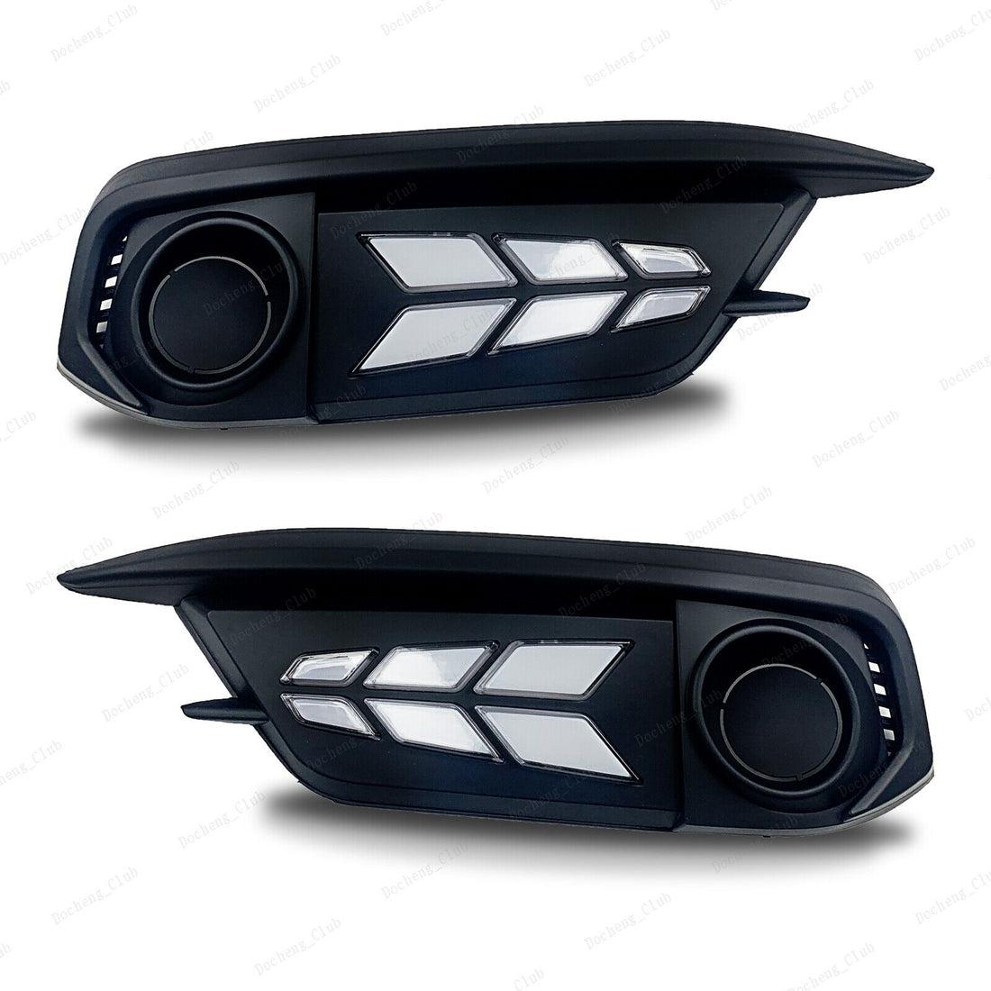Diamond-Style Fog Lamp Covers – Honda Civic 2017–2021