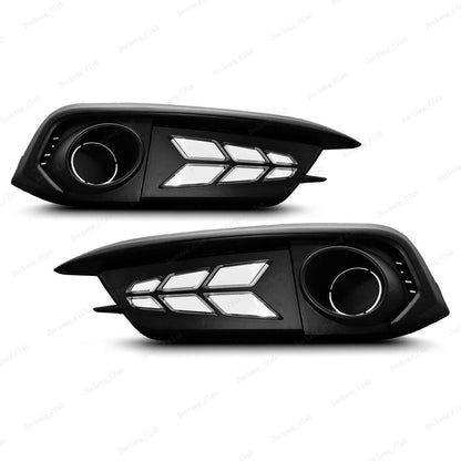 Diamond-Style Fog Lamp Covers – Honda Civic 2017–2021