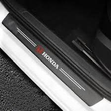 Carbon Fiber Car Door Threshold Anti-Scratch Sticker – 4Pcs Protective Strips