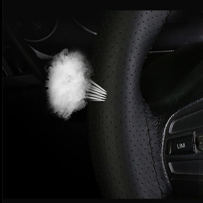 Carbon Fiber Hand Stitched Steering Wheel Cover – Premium Grip & Style