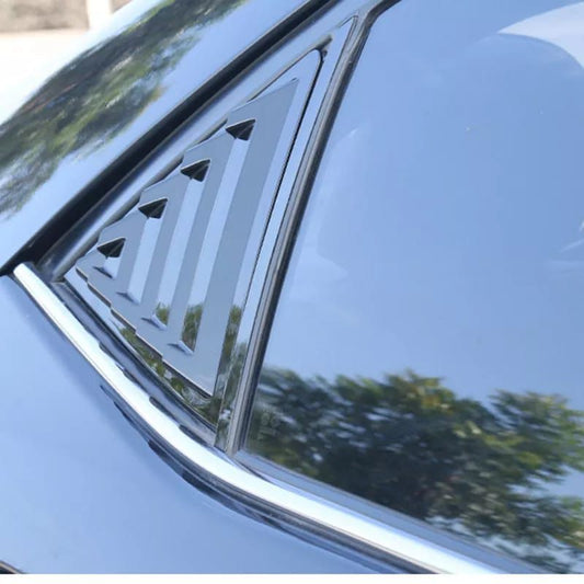 Toyota Corolla 2015-2022 Side Window Louver Shutter Covers – Black