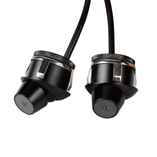 Universal Car Rearview Mirror Side LED Angel Wing Light Dynamic Projection Lamp (2 Pieces)