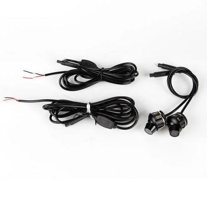 Universal Car Rearview Mirror Side LED Angel Wing Light Dynamic Projection Lamp (2 Pieces)