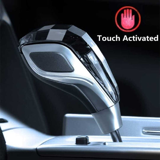 Universal Honda Crystal Shape LED Gear Knob – Touch Activated Car Handball (1 Pc)