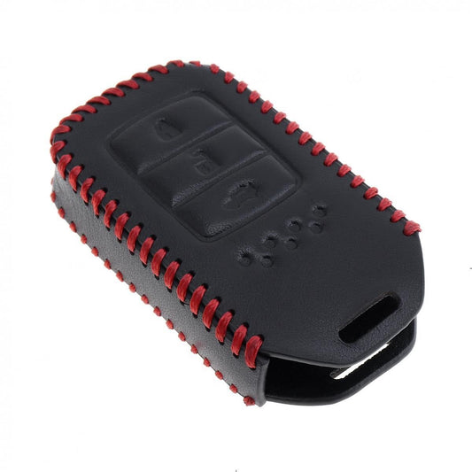 Honda Civic X Leather Key Remote Cover – 3 Button Smart Key Protector (2015–2019)