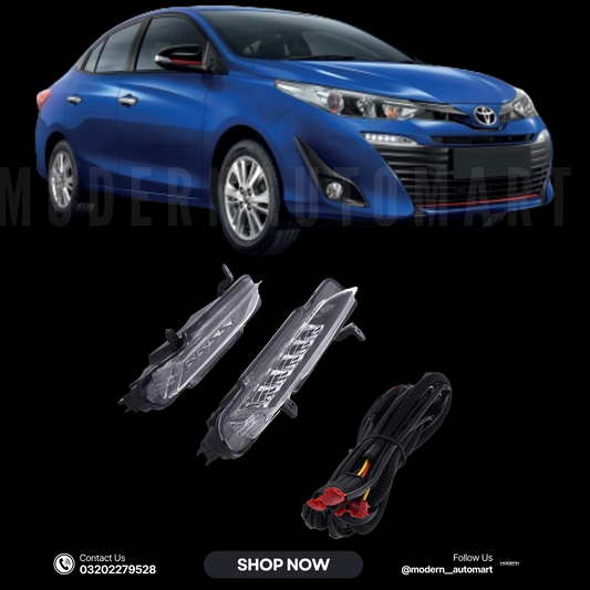 LED Fog Lights – Toyota Yaris 2018–2021