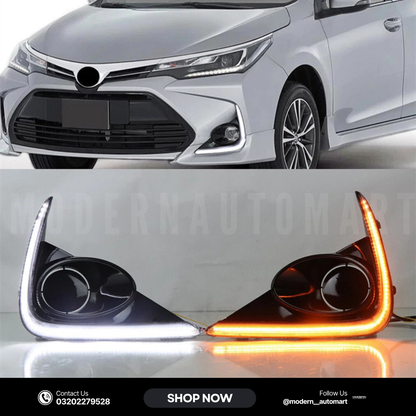 LED Fog Lamp Cover | Fits Toyota Corolla X 2021–2025