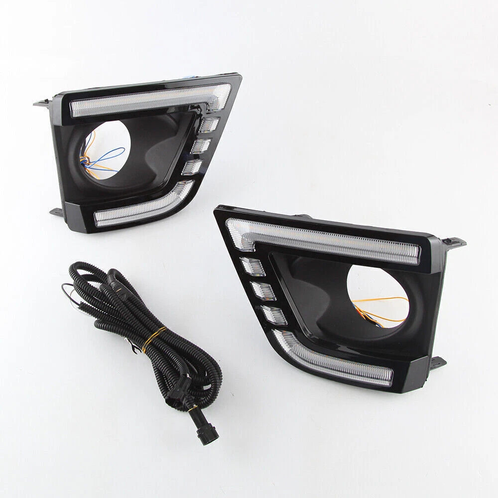 Sequential LED Fog Lamp Covers – Toyota Corolla 2014–2016